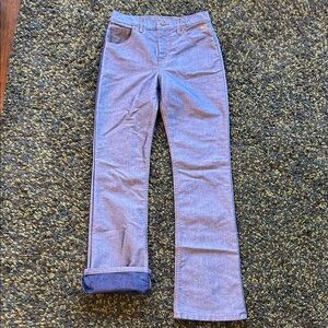 le château Reverse Denim Flare / Bootcut Jeans